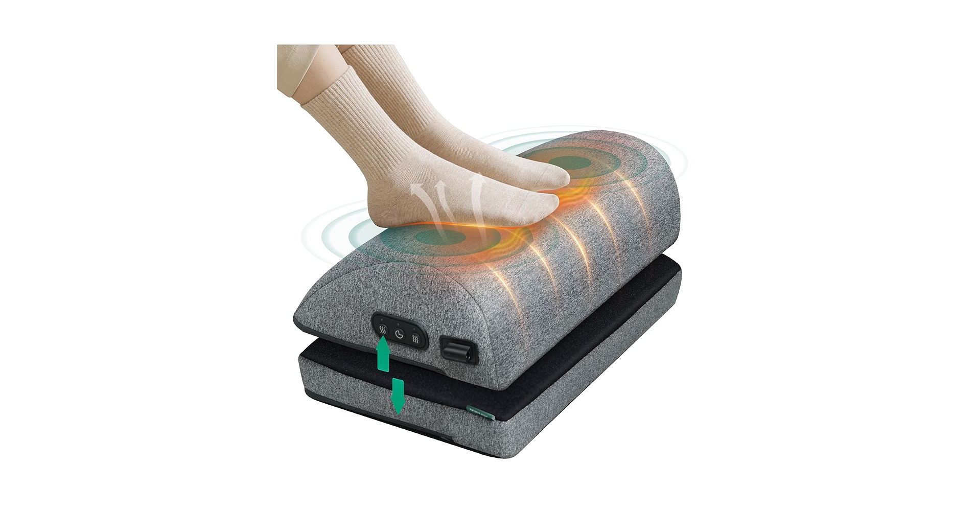Snailax Heated Foot Rest Under Desk at Work, Desk