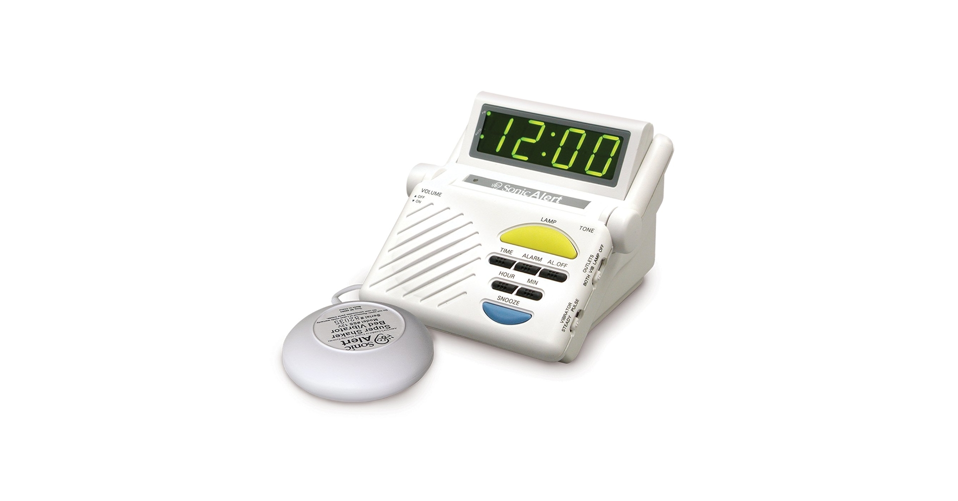 Sonic Alert SB1000SS Sonic Boom Alarm Clock
