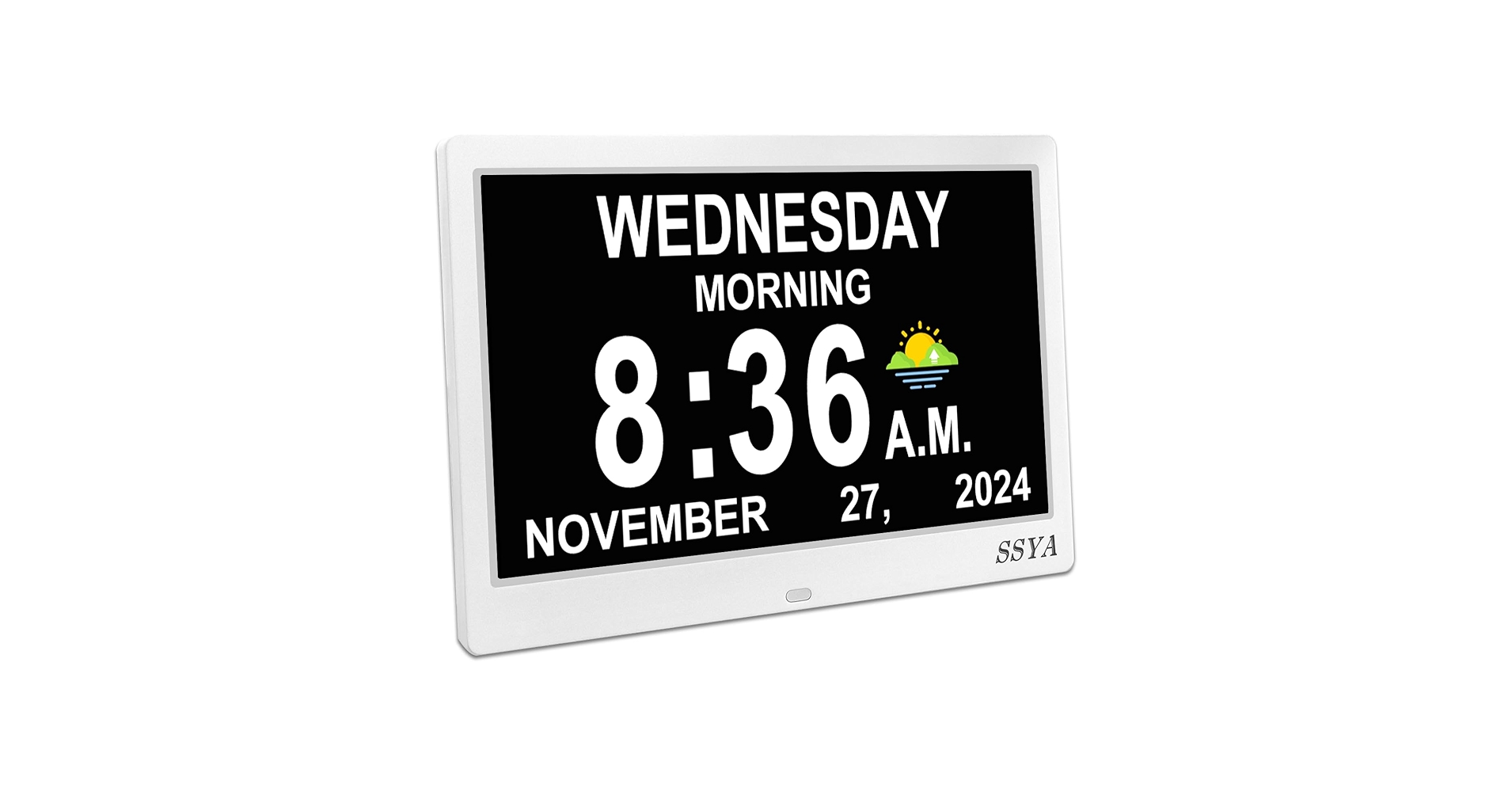 SSYA Dementia Clock for Seniors, Digital Clock with