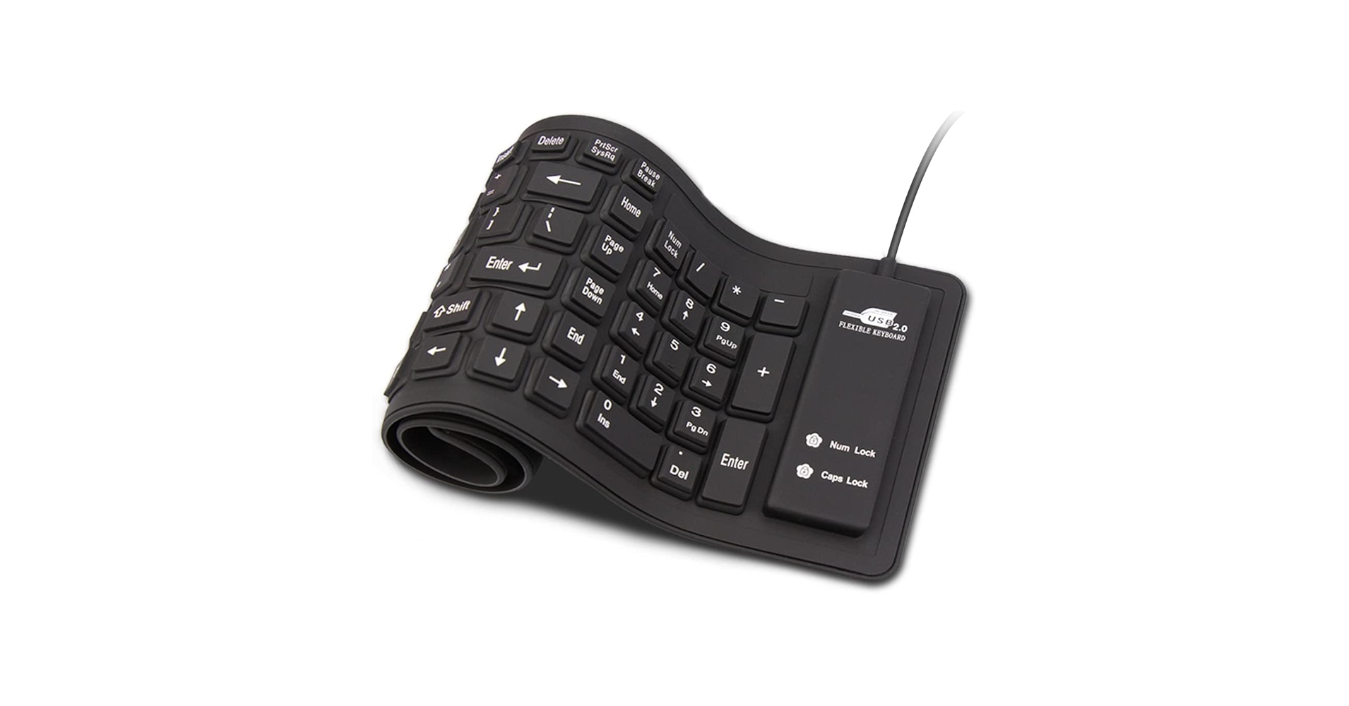 sungwoo Foldable Silicone Keyboard USB Wired
