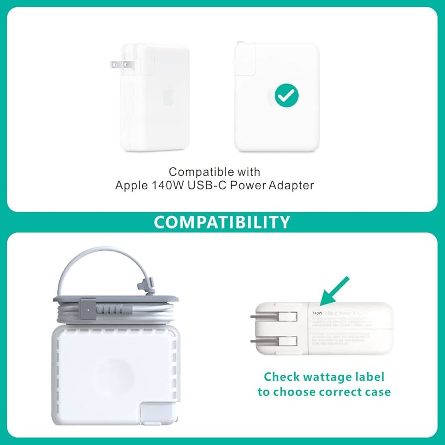 TATOFY Case for Apple 140w Charger Macbook140w
