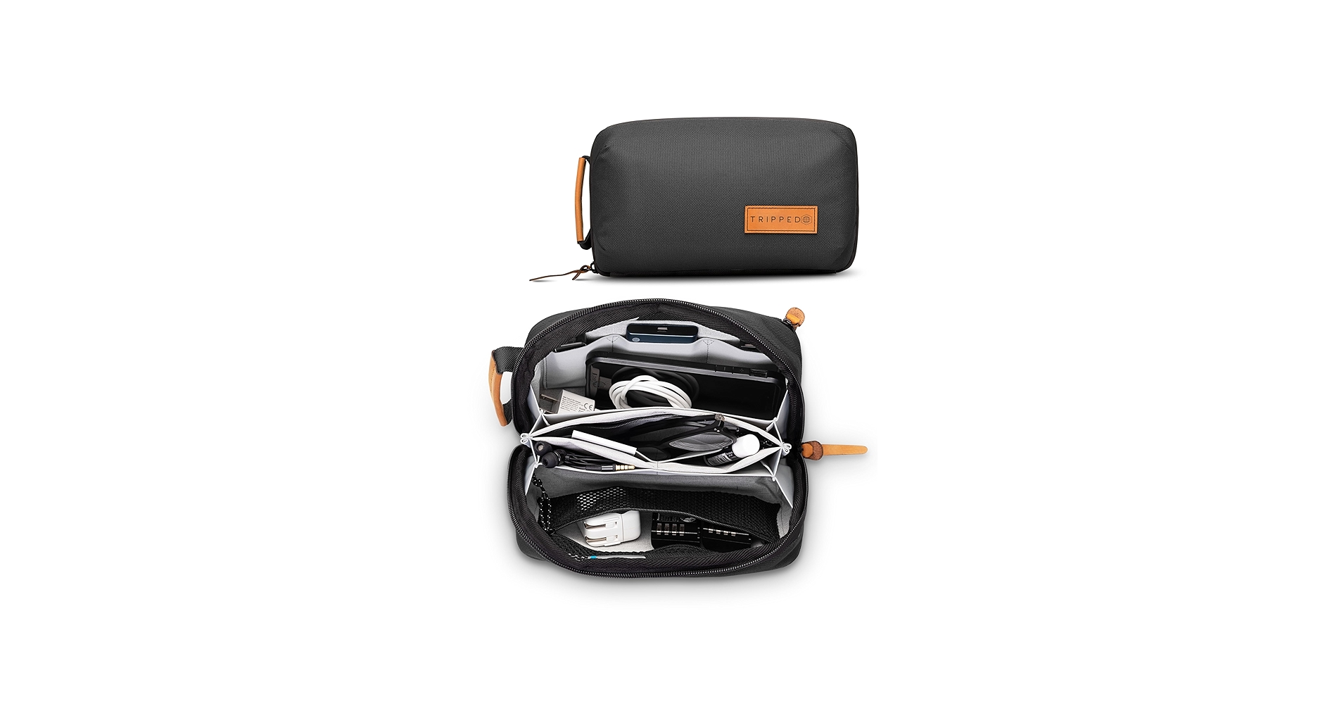 Tech Bag Organizer - Small Electronics Organizer