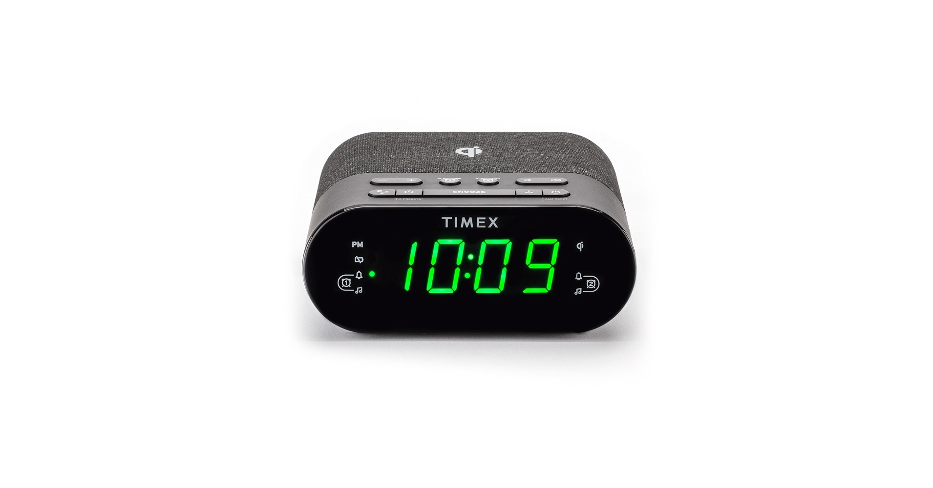 Timex Wireless Charging Alarm Clock Radio with