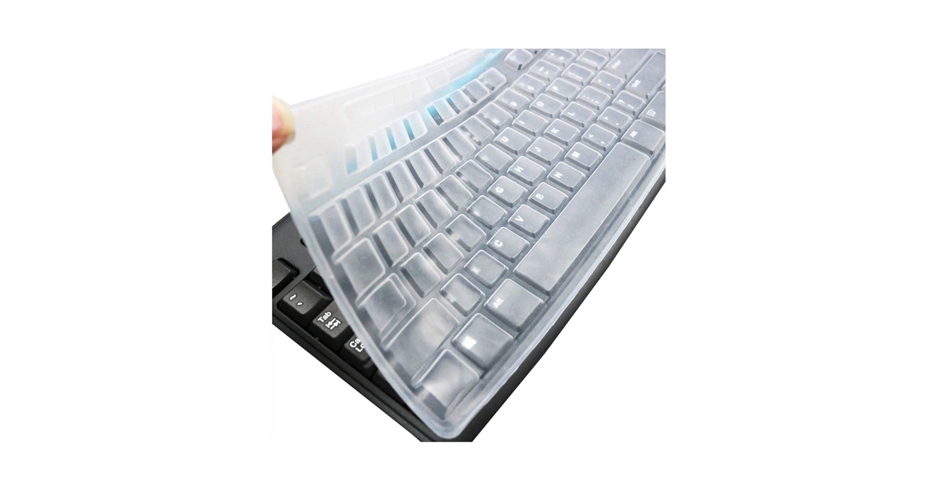 Ultra Thin Desktop PC Silicone Clear Keyboard Cover