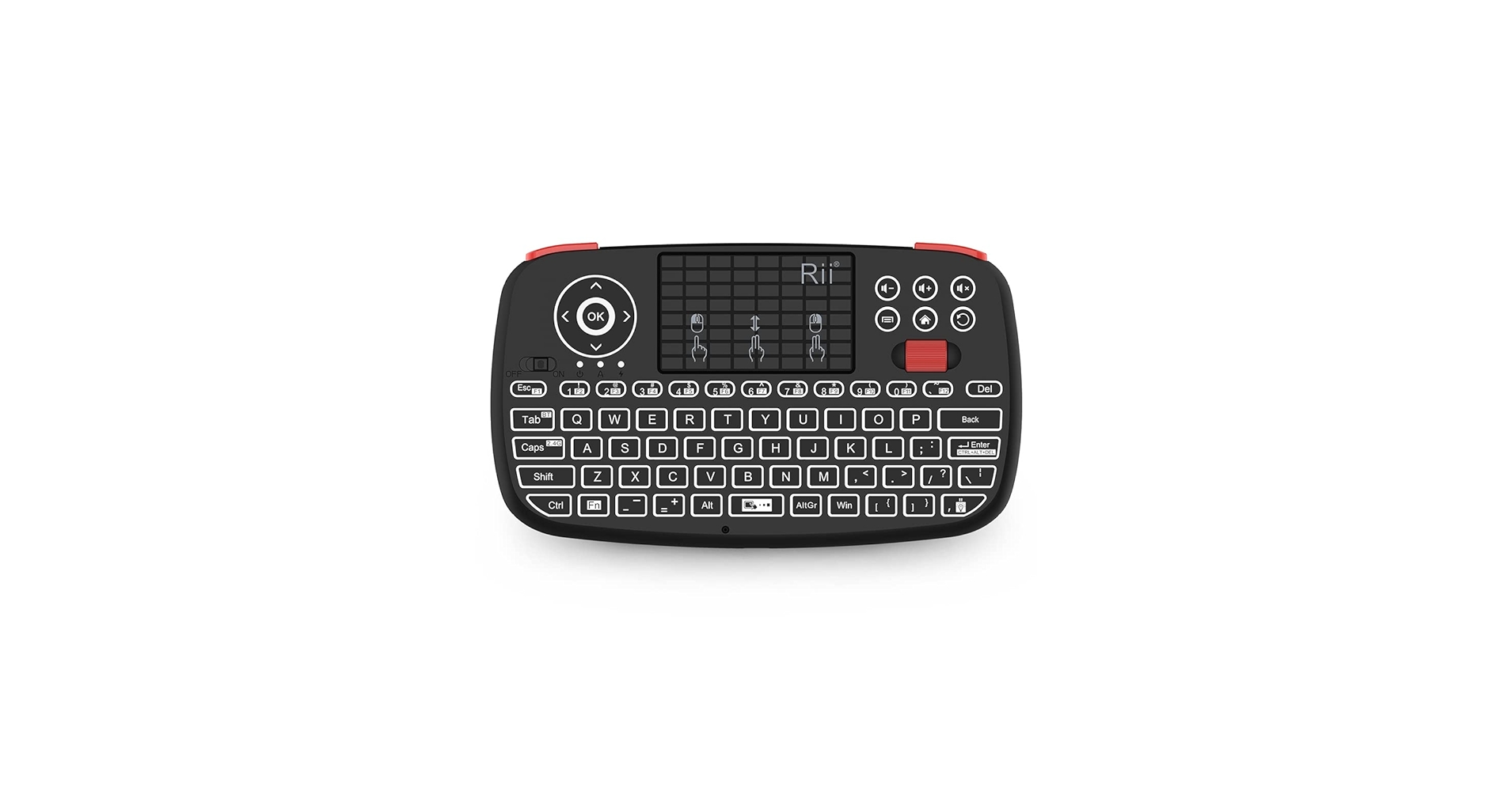 (Upgrade) Rii i4 Mini Bluetooth Keyboard with