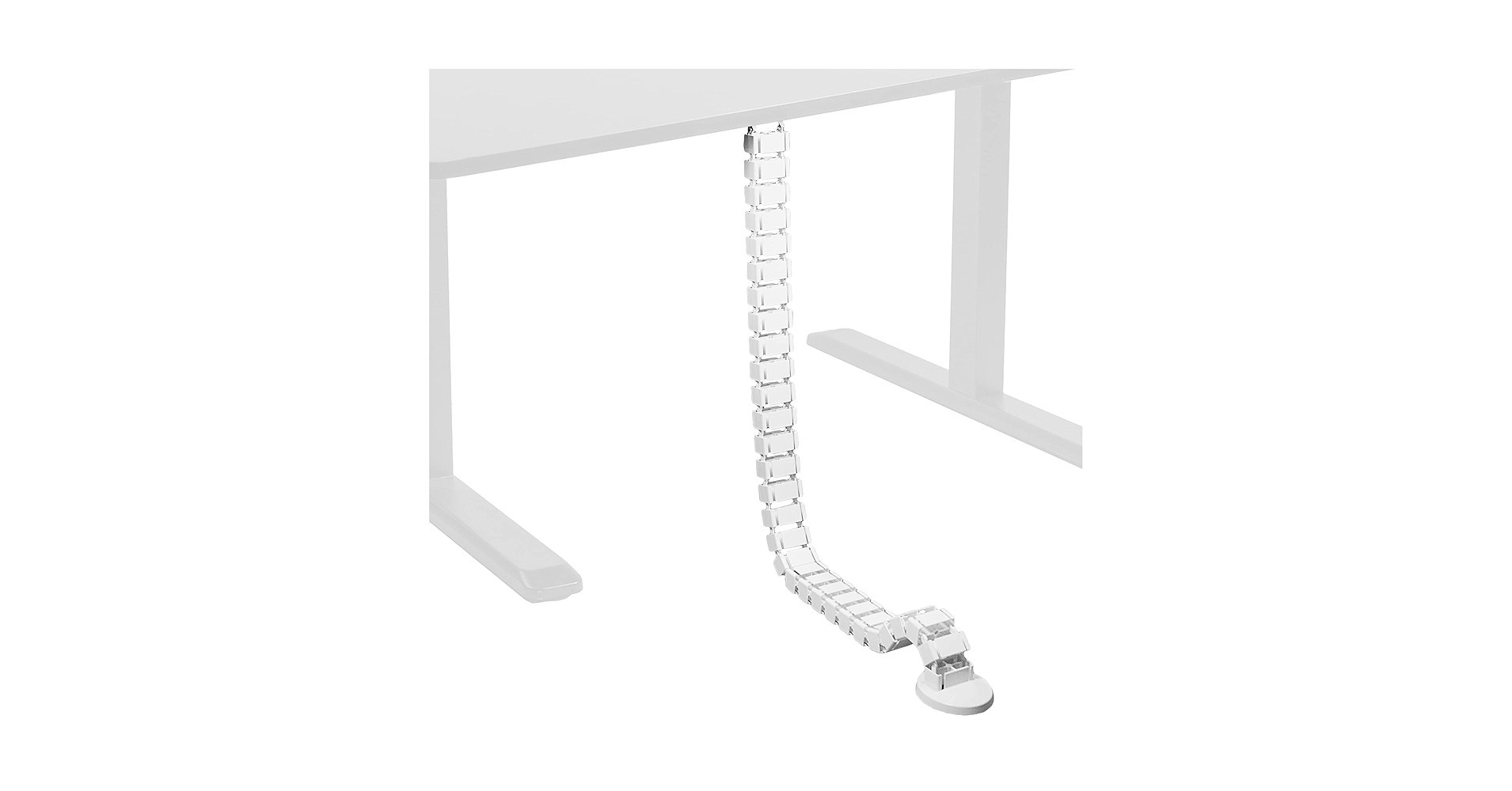 VIVO Under Desk Vertebrae Cable Management Kit