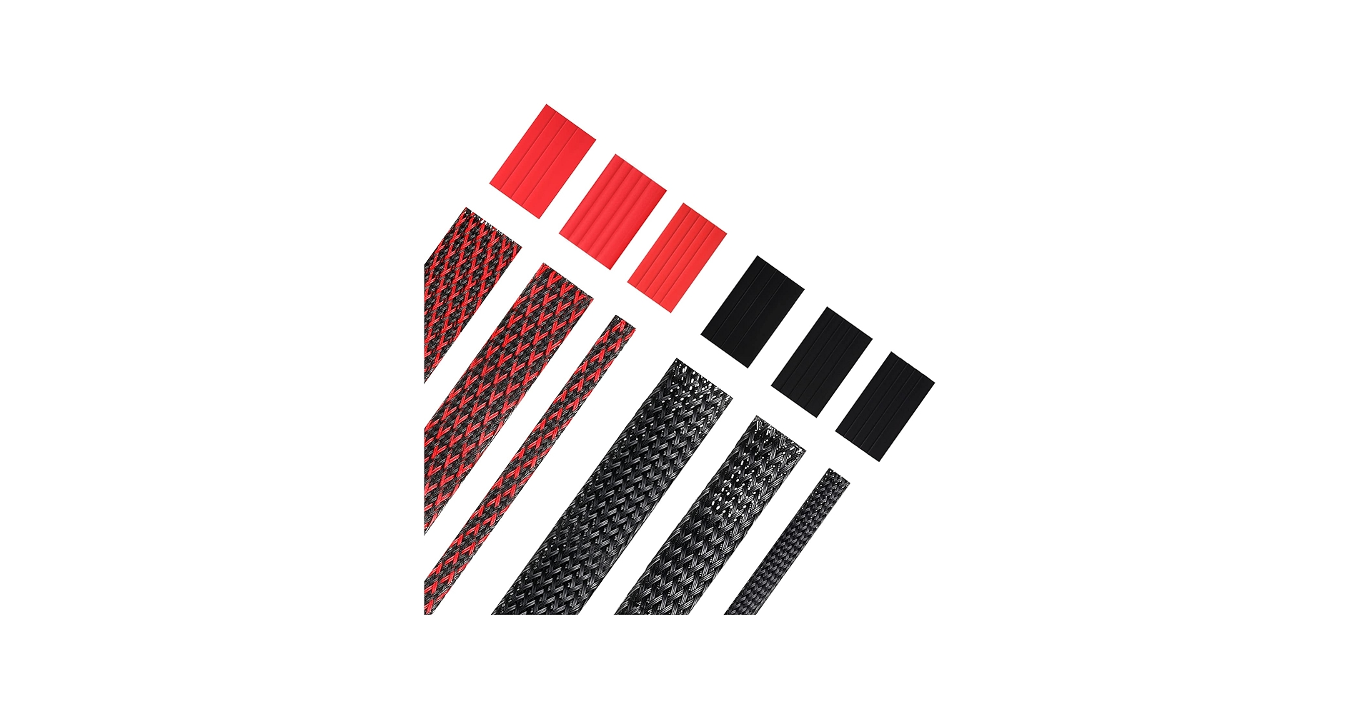 Xuniea 96ft Wire Loom Braided Cable Sleeve Covers