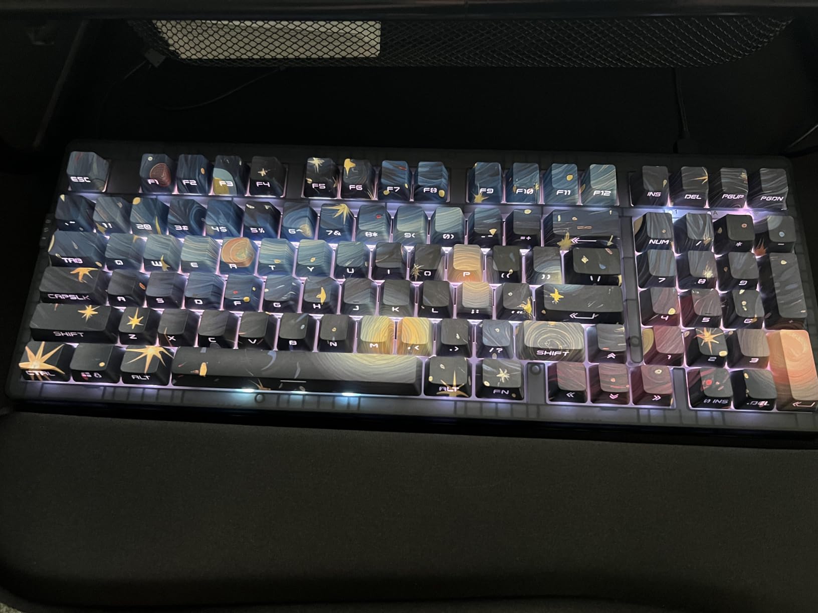 zh980 mechanical keyboard starry sky​