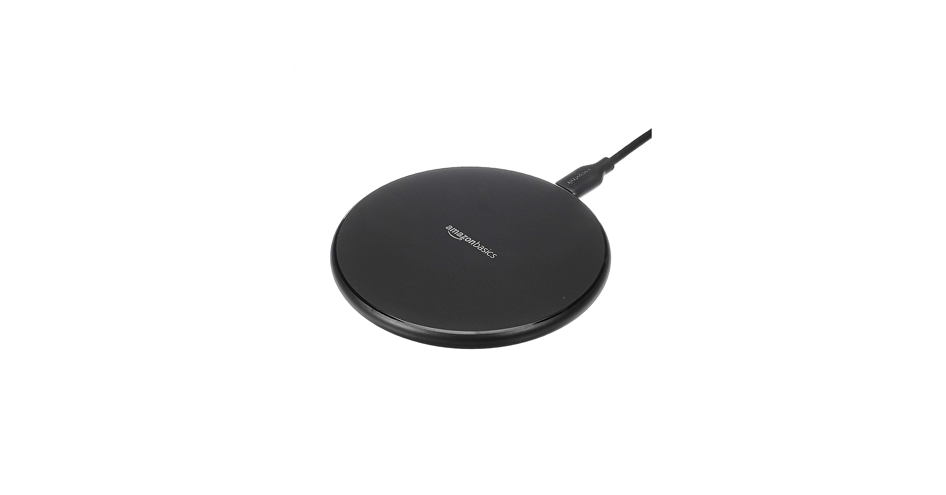 Amazon Basics 15W Qi Certified Wireless Charging Pad for iPhone
