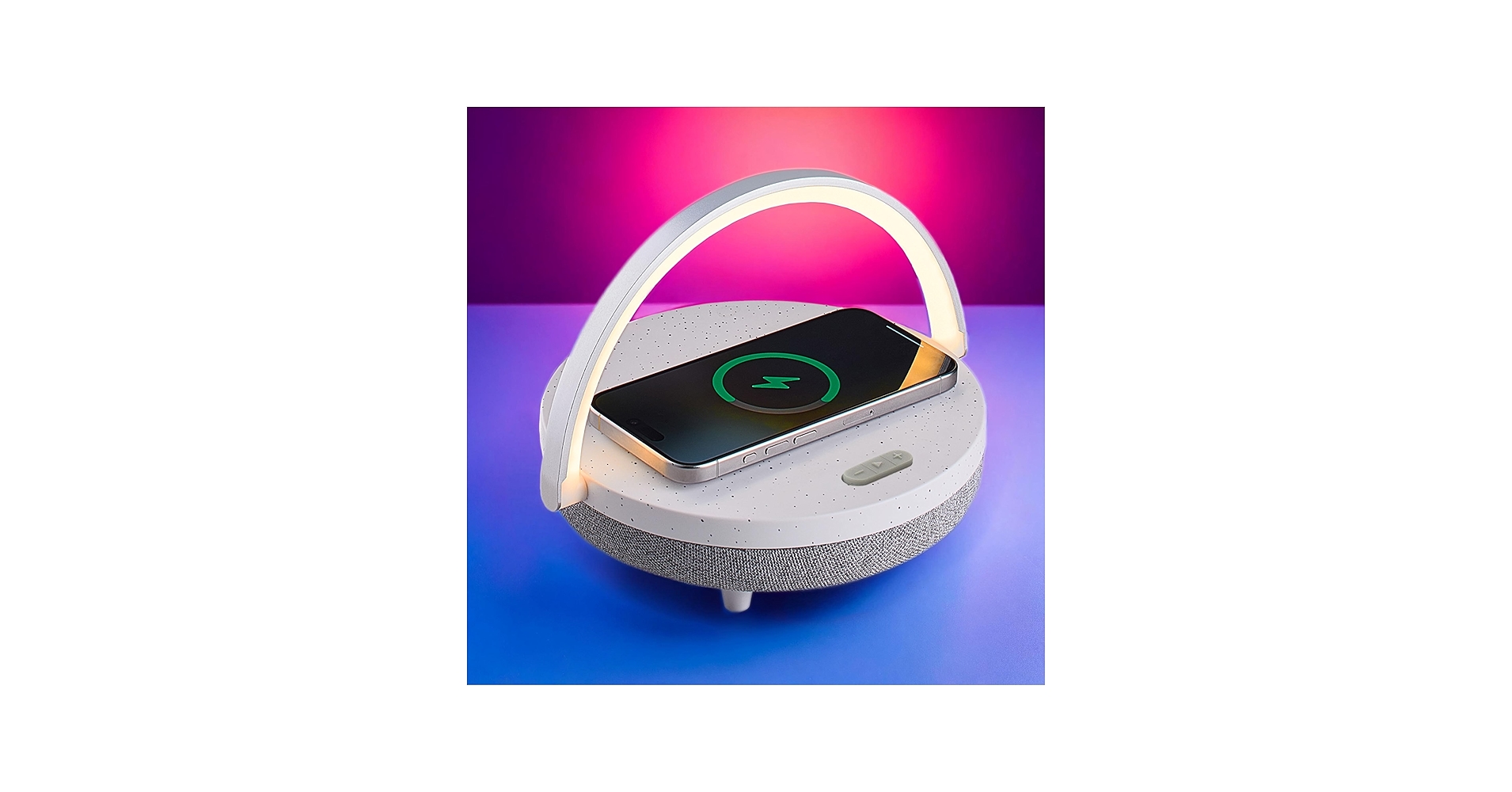 BELMAK Bedside Lamp with Wireless Charger, Birthday Gifts for