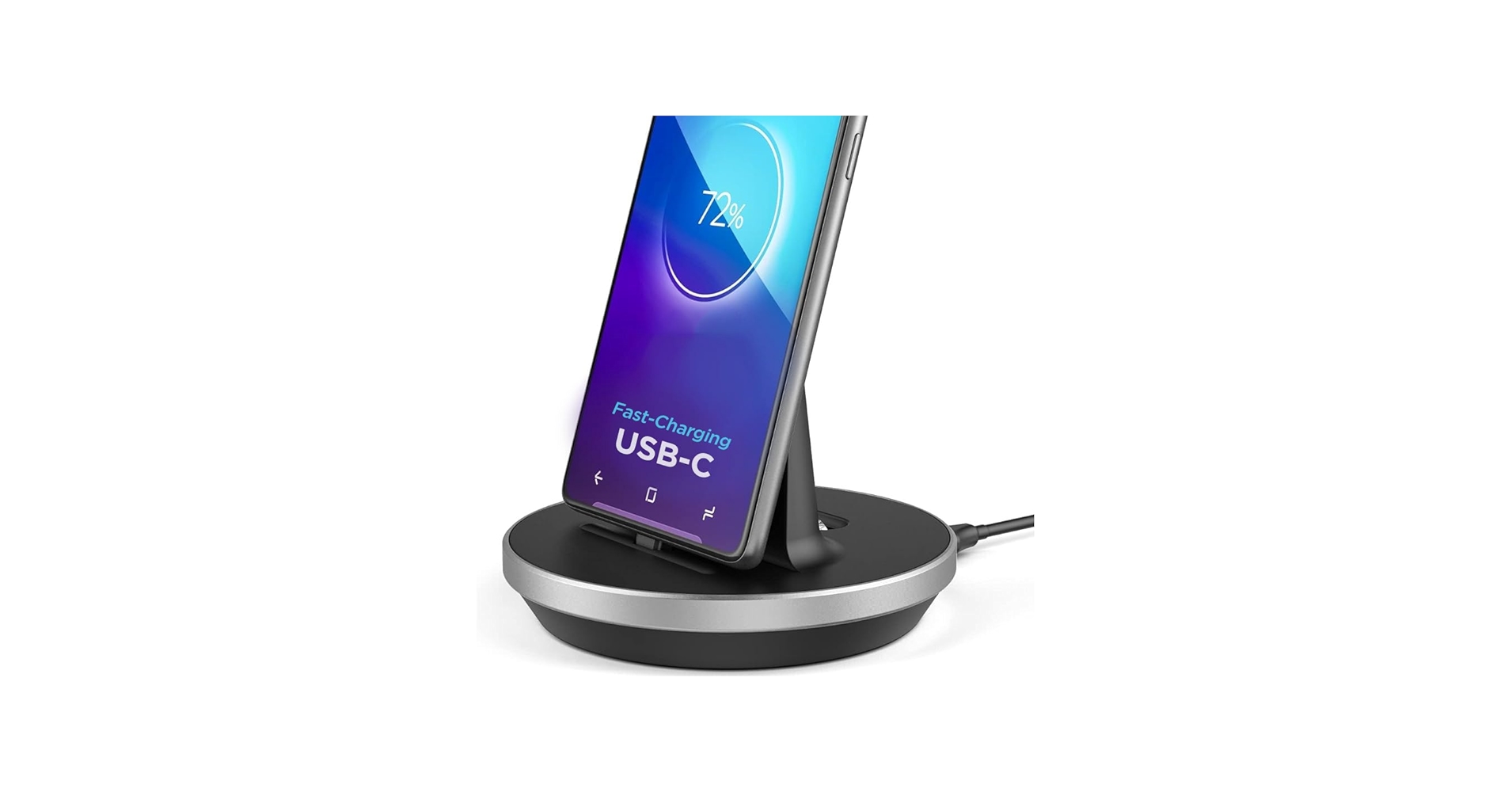 Encased Desktop Charging Stand for USB-C Phone and Tablets