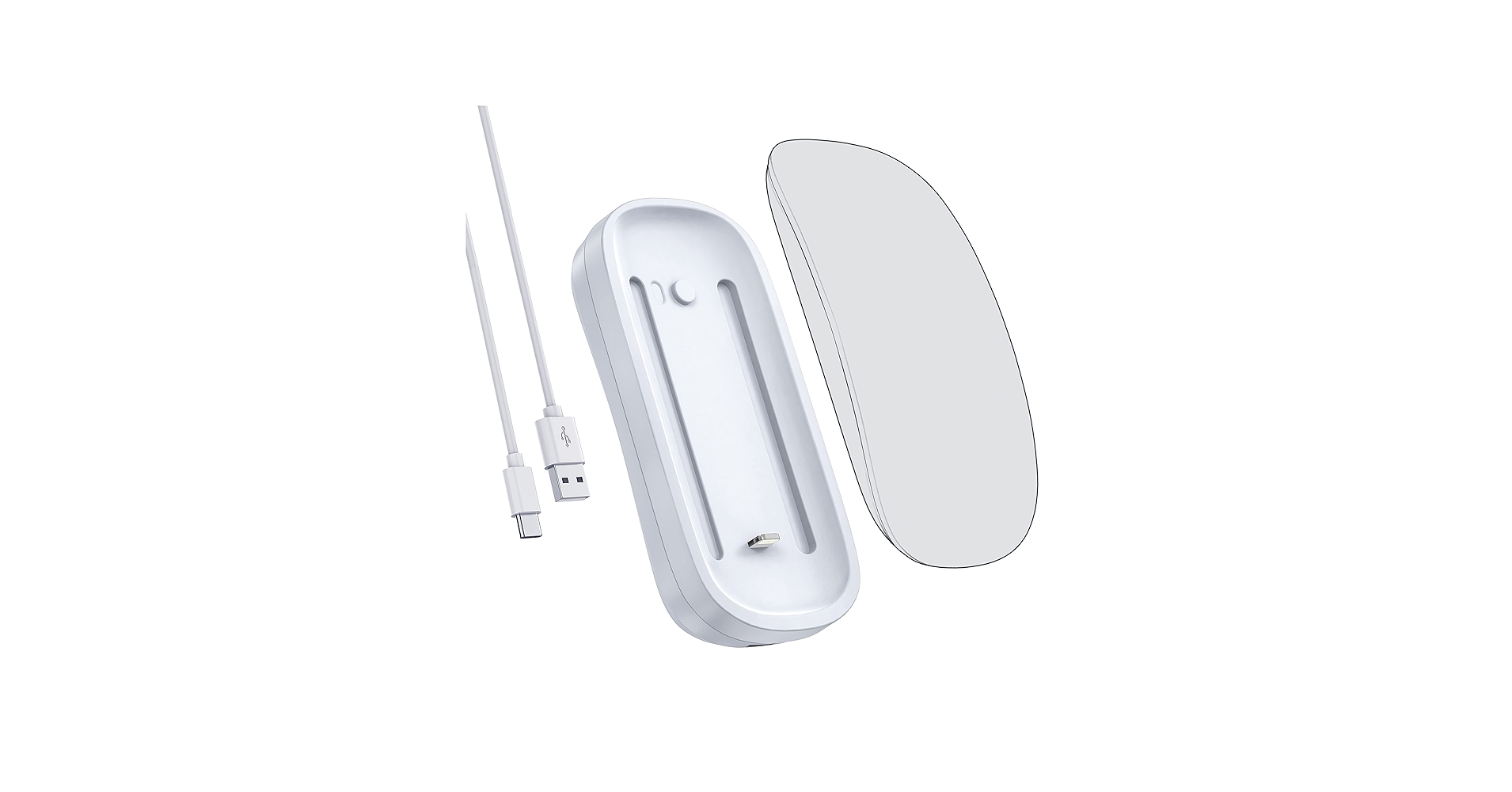 HONKID Wireless Charger for Magic Mouse 2 (Lightning Connector