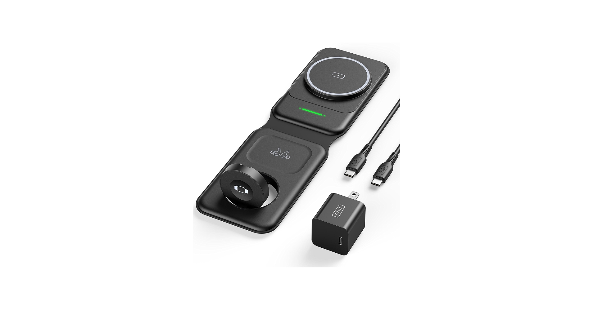 INIU 3 in 1 Charging Station Multiple Devices for Apple, 15W