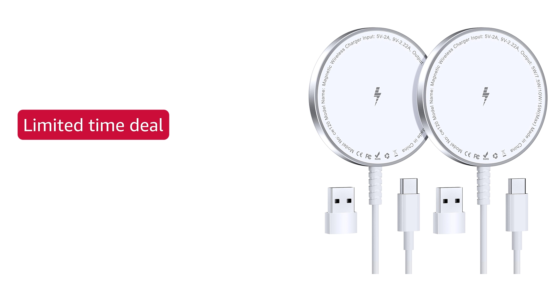 Magnetic Wireless Charging Pad for iPhone 17 16 15 14 13 12