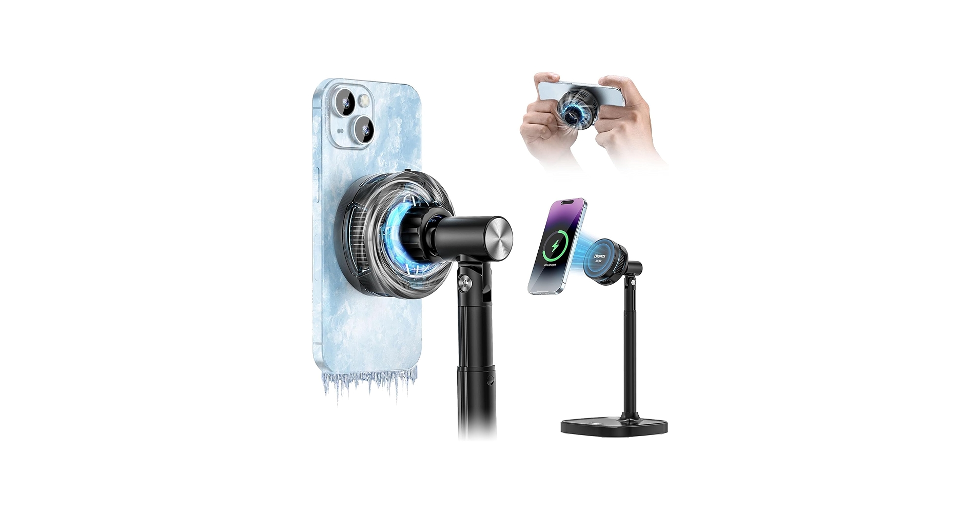 ULANZI SK-10 3 in 1 Semiconductor Cooling Fan