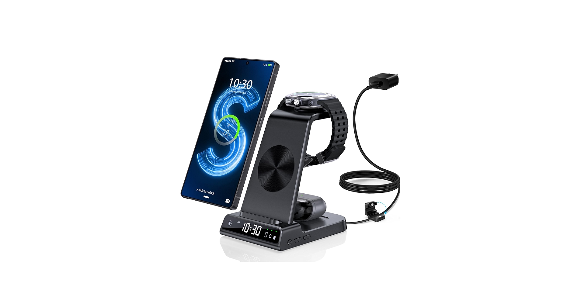 Wireless Charger for Samsung Charging Station with