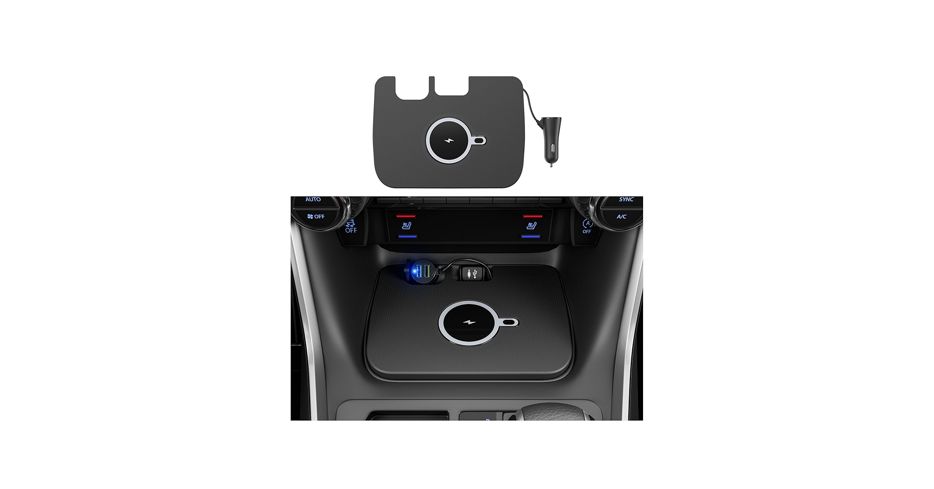 Xipoo Car Wireless Charger Compatible with 2019-2025 Toyota